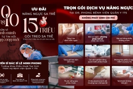 Quà 20/10 dành cho chính mình: Ưu đãi khi nâng ngực kết hợp treo sa trễ