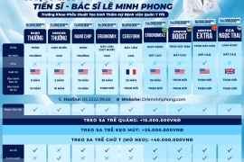 Bảng giá túi ngực cập nhật mới nhất 2026