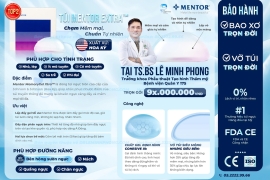 Bảng giá túi ngực Mentor Boost cập nhật mới nhất 2026