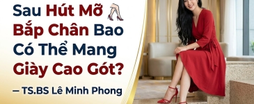 Sau Hút Mỡ Bắp Chân Bao Lâu Có Thể Mang Giày Cao Gót?