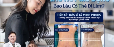 Sau Hút Mỡ Bụng Bao Lâu Có Thể Đi Làm?