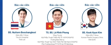PGS.TS.BS Lê Hành, PGS.TS.BS Nguyễn Thanh Vân và TS.BS Lê Minh Phong Đồng Hành Tại Hội Nghị Thẩm Mỹ Quốc Tế HSAPS 2026