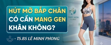 Hút Mỡ Bắp Chân Có Cần Mang Gen Chân Không?