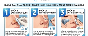 Chăm sóc sau nâng mũi cấu trúc giúp mũi vào form đẹp