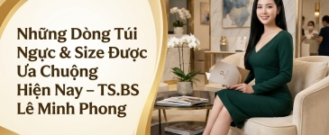 Những Dòng Túi Ngực & Size Được Ưa Chuộng Hiện Nay