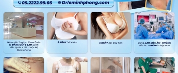 Ưu điểm nổi bật của đường nâng ngực bên hông sườn: sẹo nhỏ, phục hồi nhanh, giấu sẹo khéo