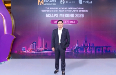 TS Bs Lê Minh Phong tham dự hội nghị khoa học quốc tế thường niên phẩu thuật tạo hình thẩm mỹ Mekong MSAPS 2026