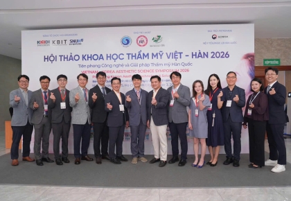 BỆNH VIỆN QUÂN Y 175 KHỞI ĐẦU CHUỖI K-BEAUTY MEETS 2026: KẾT NỐI KHOA HỌC VÀ CÔNG NGHỆ THẨM MỸ VIỆT – HÀN