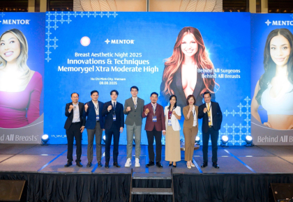 Tiến sĩ, Bác sĩ Lê Minh Phong tại hội nghị quốc tế “BREAST AESTHETIC NIGHT 2025 – INNOVATIONS & TECHNIQUES – MEMORYGEL XTRA MODERATE HIGH”