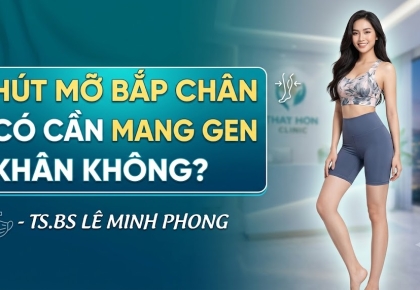 Hút Mỡ Bắp Chân Có Cần Mang Gen Chân Không?