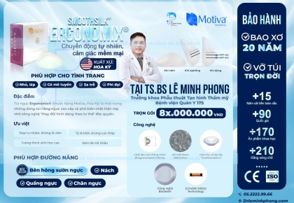 Bảng Giá Túi Ngực Smoothsilk Ergonomix Mới Nhất 2026