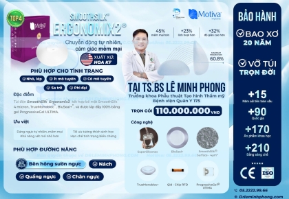 Bảng giá túi ngực Smoothsilk Ergonomix2 cập nhật mới nhất 2026