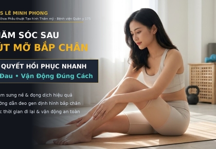 Chăm Sóc Sau Hút Mỡ Bắp Chân: Bí Quyết Hồi Phục Nhanh, Ít Đau