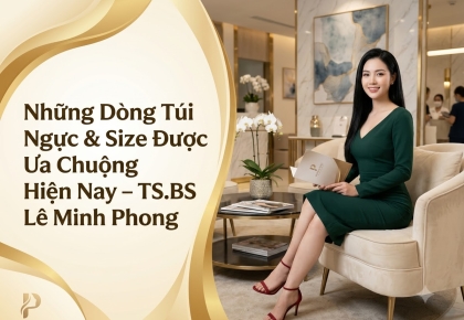 Những Dòng Túi Ngực & Size Được Ưa Chuộng Hiện Nay