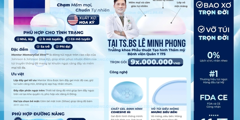 Bảng Giá Túi Ngực Mentor Extra Mới Nhất 2026