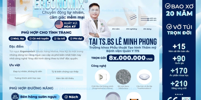 Bảng Giá Túi Ngực Smoothsilk Ergonomix Mới Nhất 2026