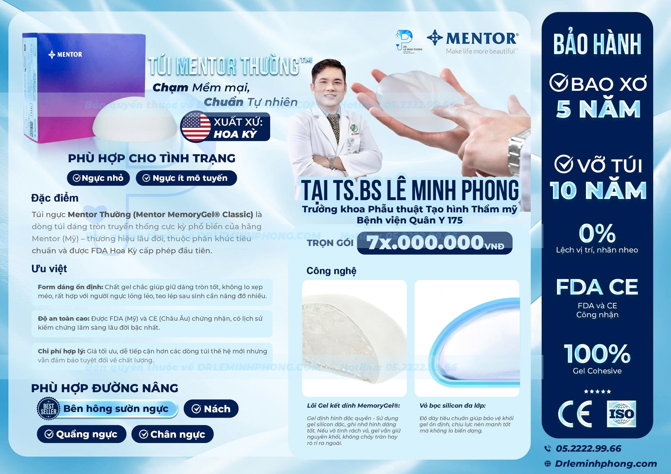 Bang-gia-tui-nguc-Mentor-thuong-cap-nhat-moi-nhat-2026