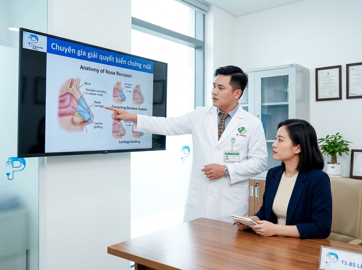 Nỗi tuyệt vọng và hoang mang của khách hàng khi gặp biến chứng mũi hỏng