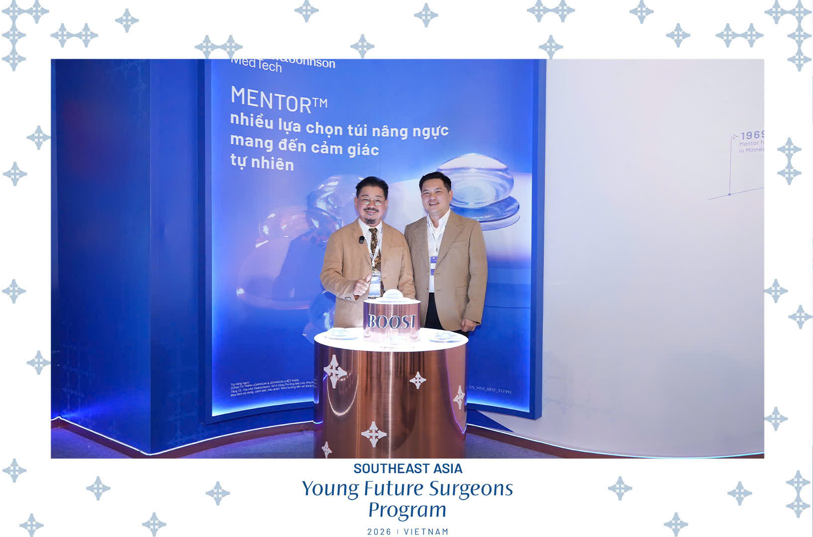 PGS TS BS Nguyễn Thanh Vân TS BS Lê Minh Phong MENTOR MemoryGel BOOST túi ngực hội nghị HSAPS 2026 JW Marriott Saigon