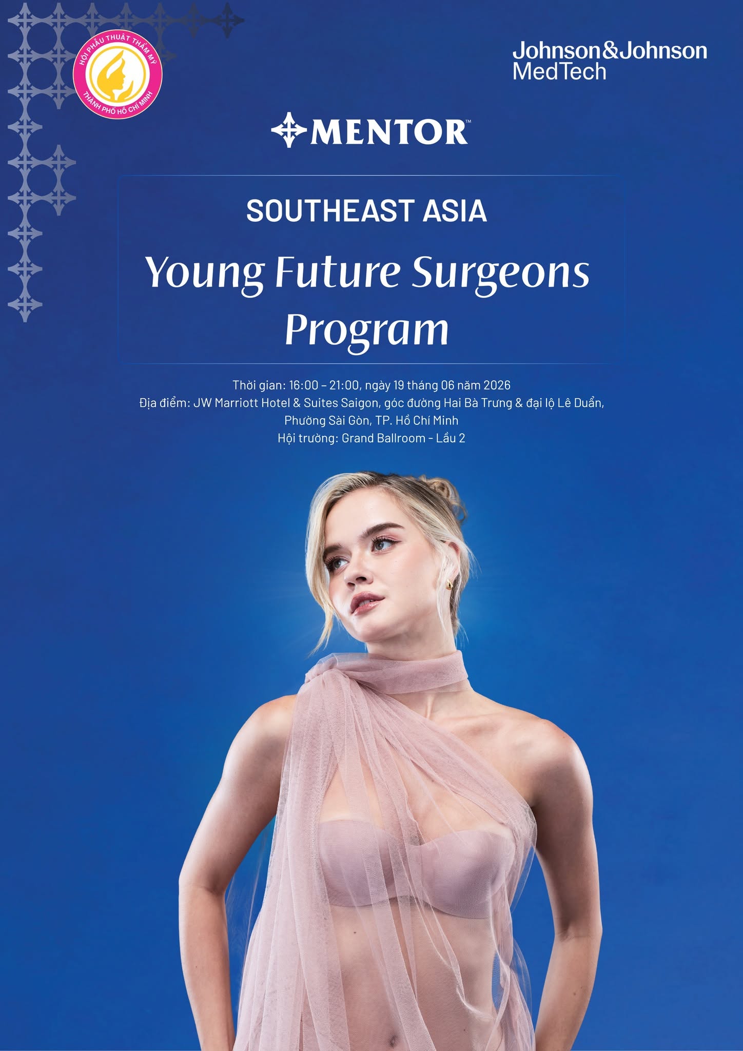 hội nghị MENTOR Young Future Surgeons Program Southeast Asia 2026 HSAPS JW Marriott Saigon