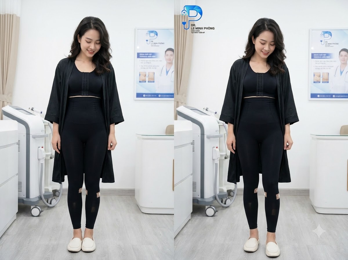 Mặc gen định hình đúng cách kết hợp lựa chọn giày phù hợp giúp bắp chân nhanh vào form