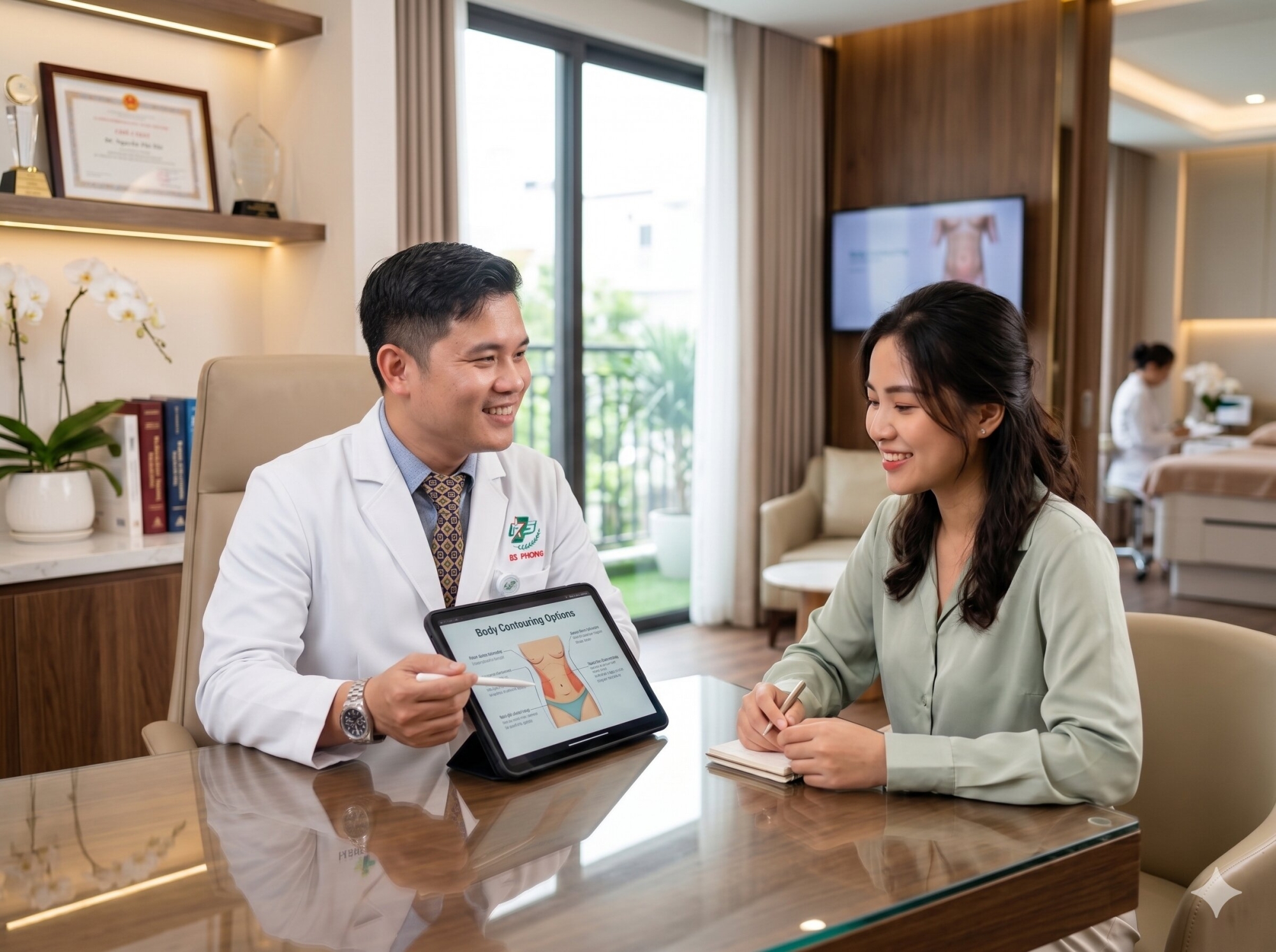 TS BS Lê Minh Phong Bệnh viện 175 tư vấn phương pháp nâng ngực độc quyền