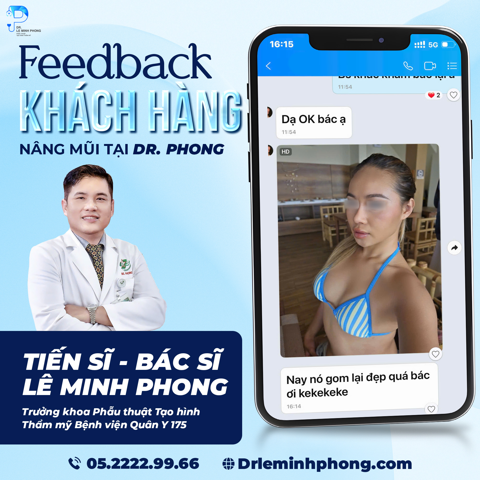 Feedback Thực Tế Sau Nâng Mũi Cấu Trúc
